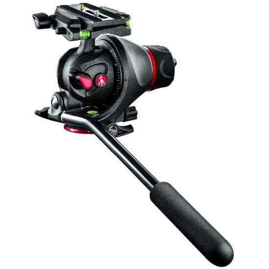 Manfrotto 055 Mag. Foto-Video Kopf mit 501PL