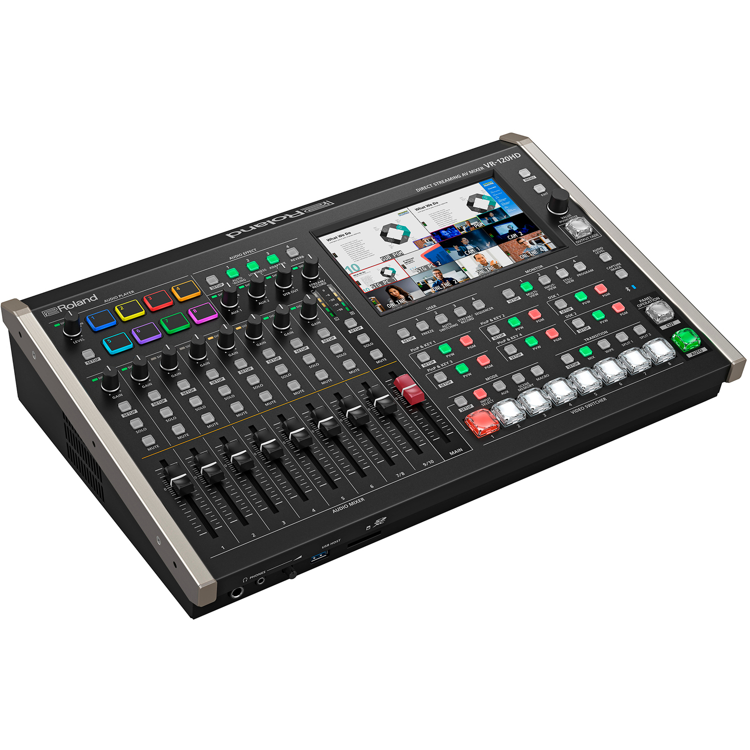 Roland VR-120HD direct Streaming AV Mixer