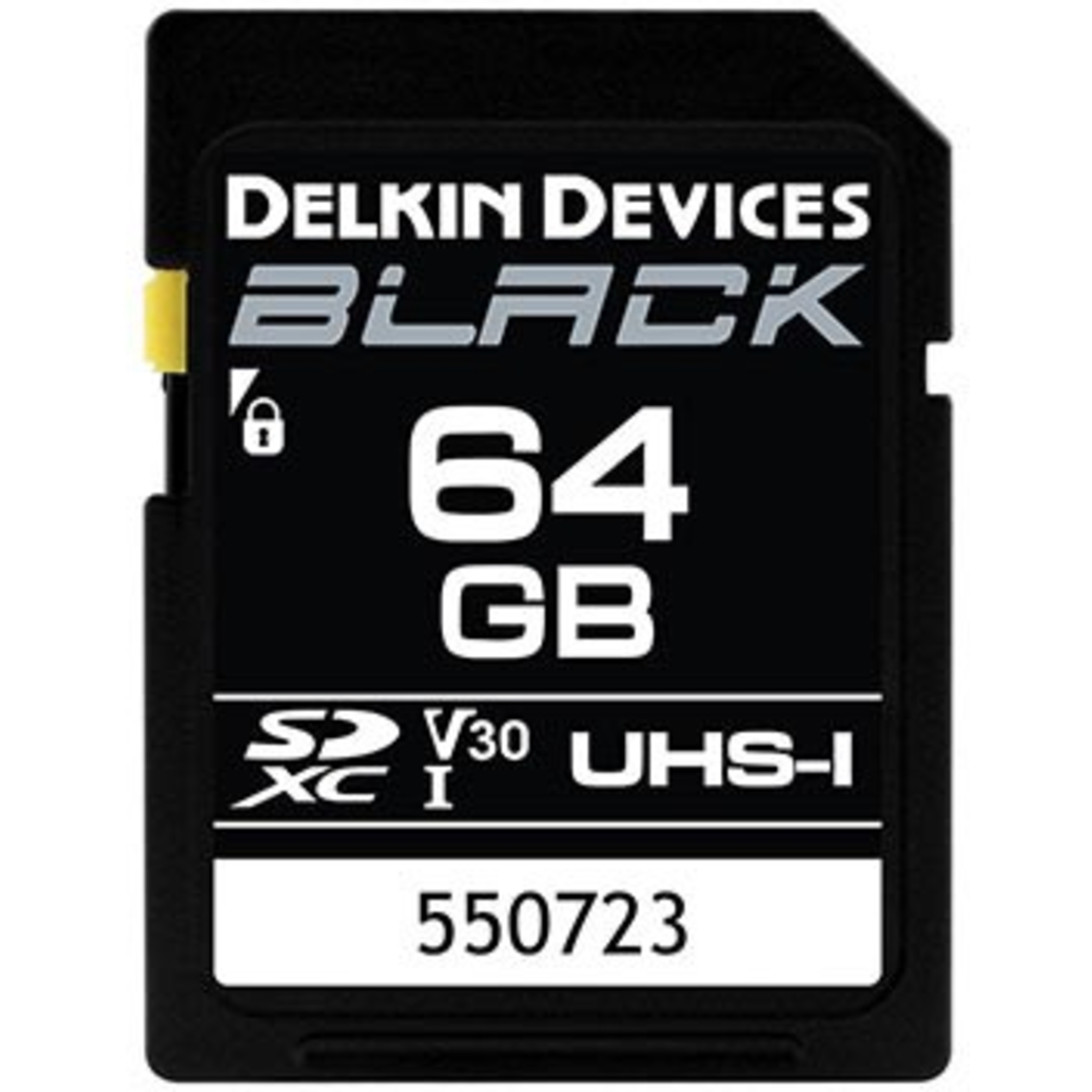 Delkin BLACK 64GB SDXC UHS-I V30