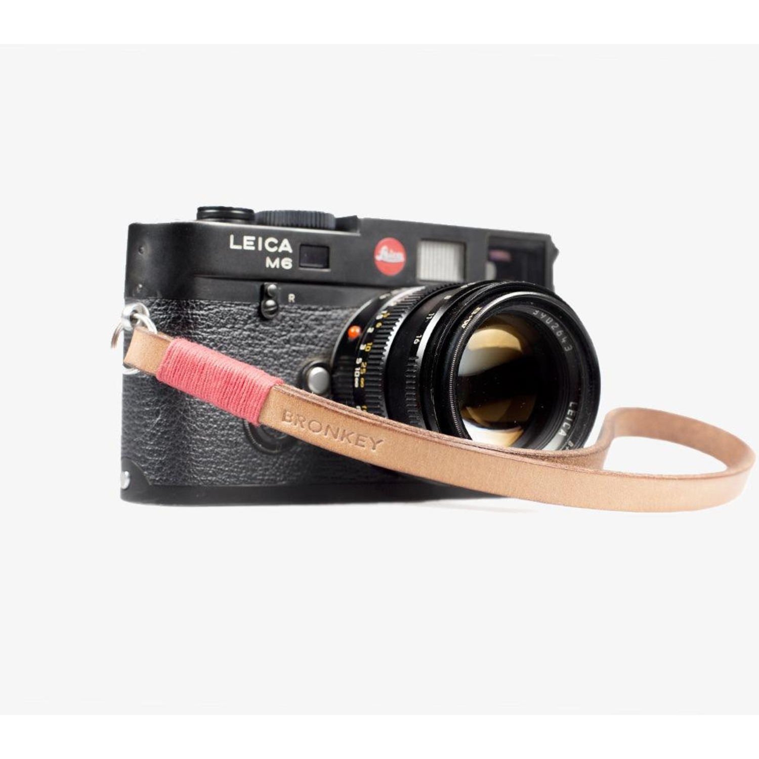 Bronkey Handschlaufe Tokyo #203 Leder Tanned-rot