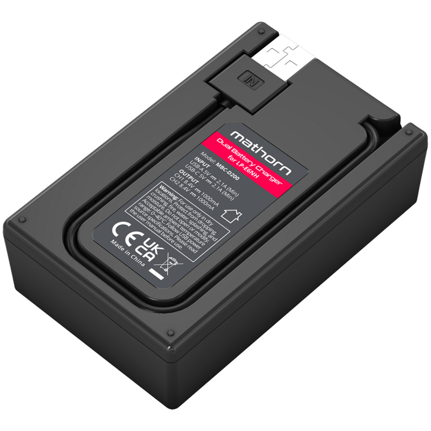 Canon EOS R7 mit Akku LP-E6P und Mathorn Dual-Akkuladegerät MBC-D200