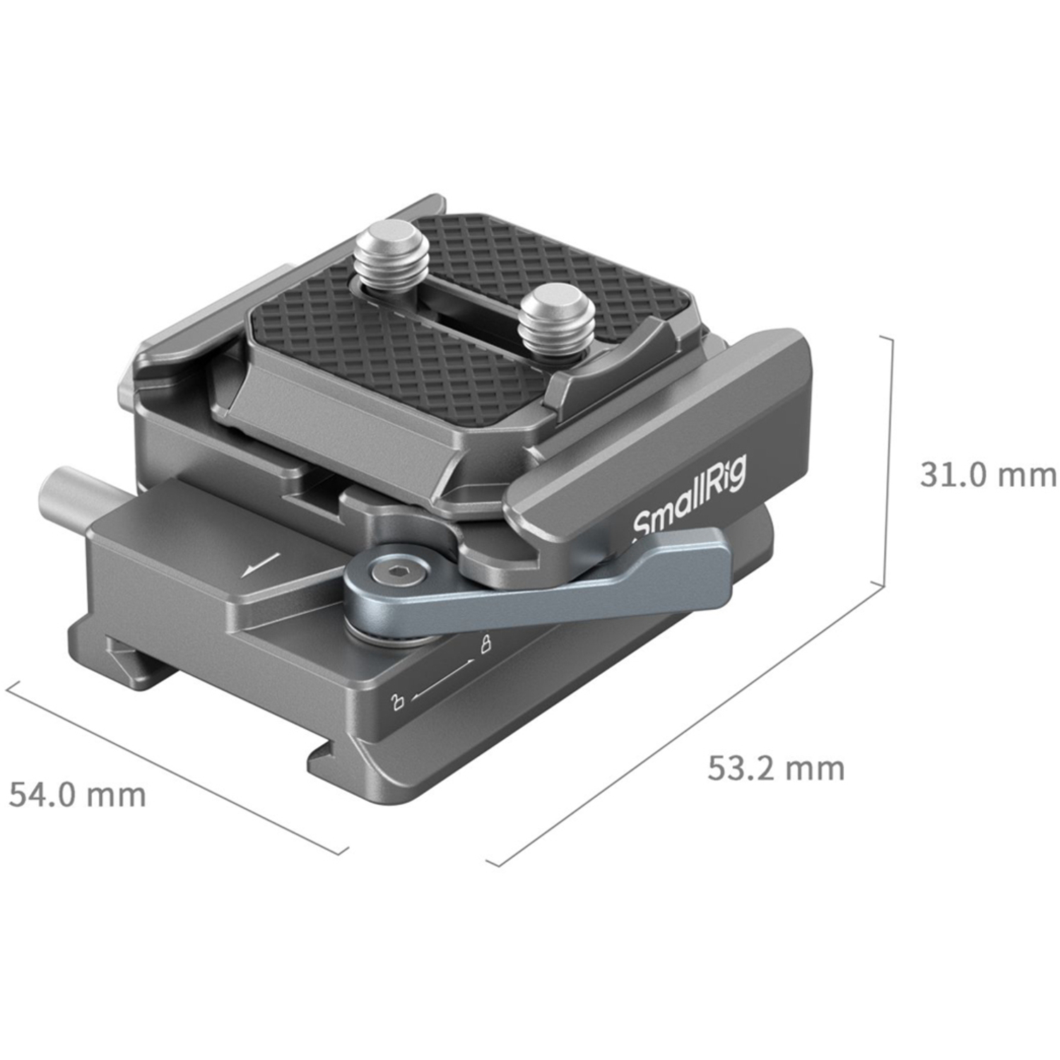 SmallRig HawkLock H38 Arca-Swiss Schnellwechselplatte 4639 für DJI Gimbals