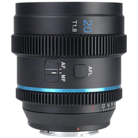 Sirui 20mm T1.8 1.33x S35 AF anamorphotisch Blue Flare für Nikon Z-Mount