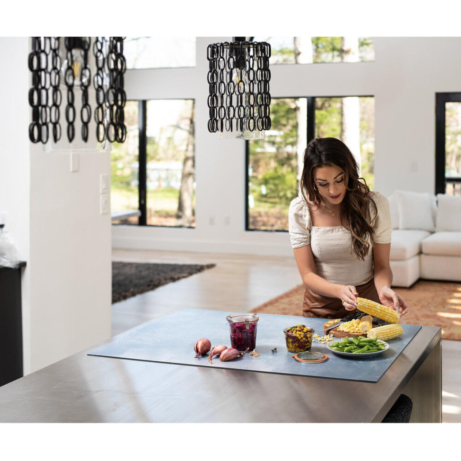 V-Flat World Duo Board Coral Wash/90s Blues XL