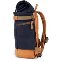compagnon Fotorucksack the little backpack Gen III dunkelblau-hellbraun