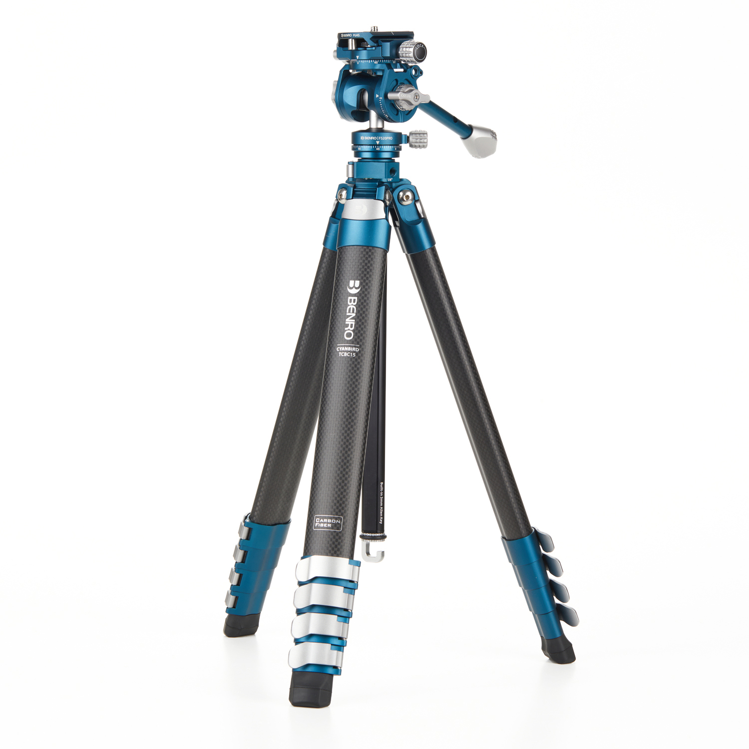 Benro Cyanbird Carbon Stativ mit FS20PRO-Hybrid-Stativkopf