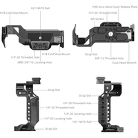 SmallRig Cage 4902 für Panasonic LUMIX DC-S1RII, LUMIX DC-S5II, LUMIX DC-S5IIX und LUMIX DC-G9II
