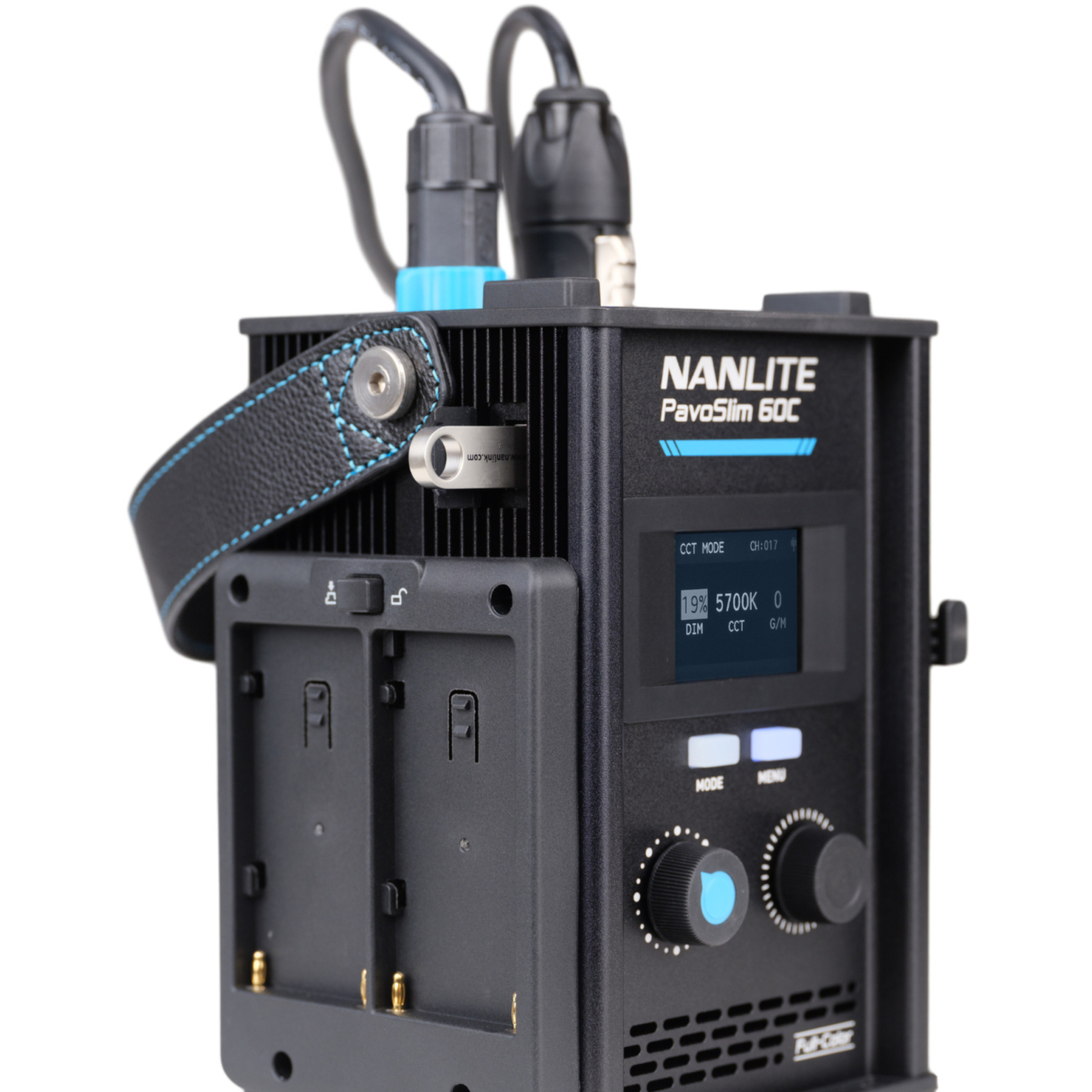 Nanlite Multifunktions-Flächenleuchte PavoSlim 60C Full-Color