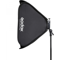 Godox S2 Halterung Bowens + Softbox 60x60cm