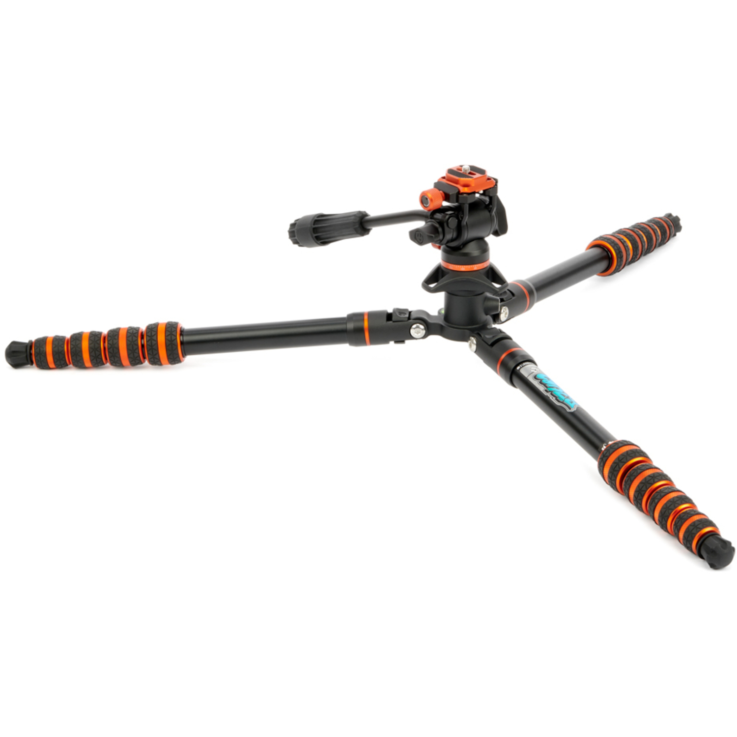 3 Legged Thing Punks Corey 2.0 & Airhed Trinity schwarz/orange