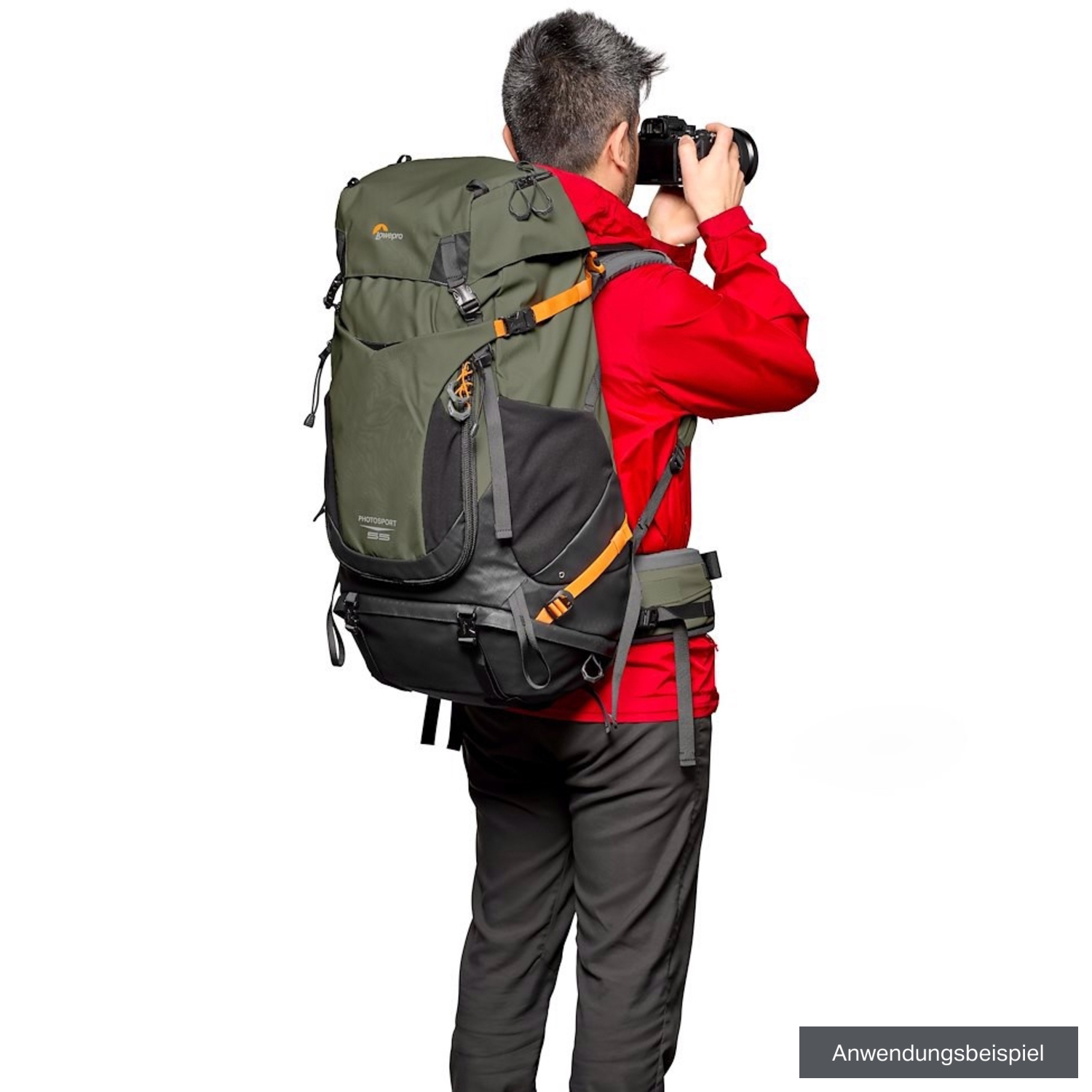 Lowepro PhotoSport-Rucksack PRO 55L AW IV (M/L) grün