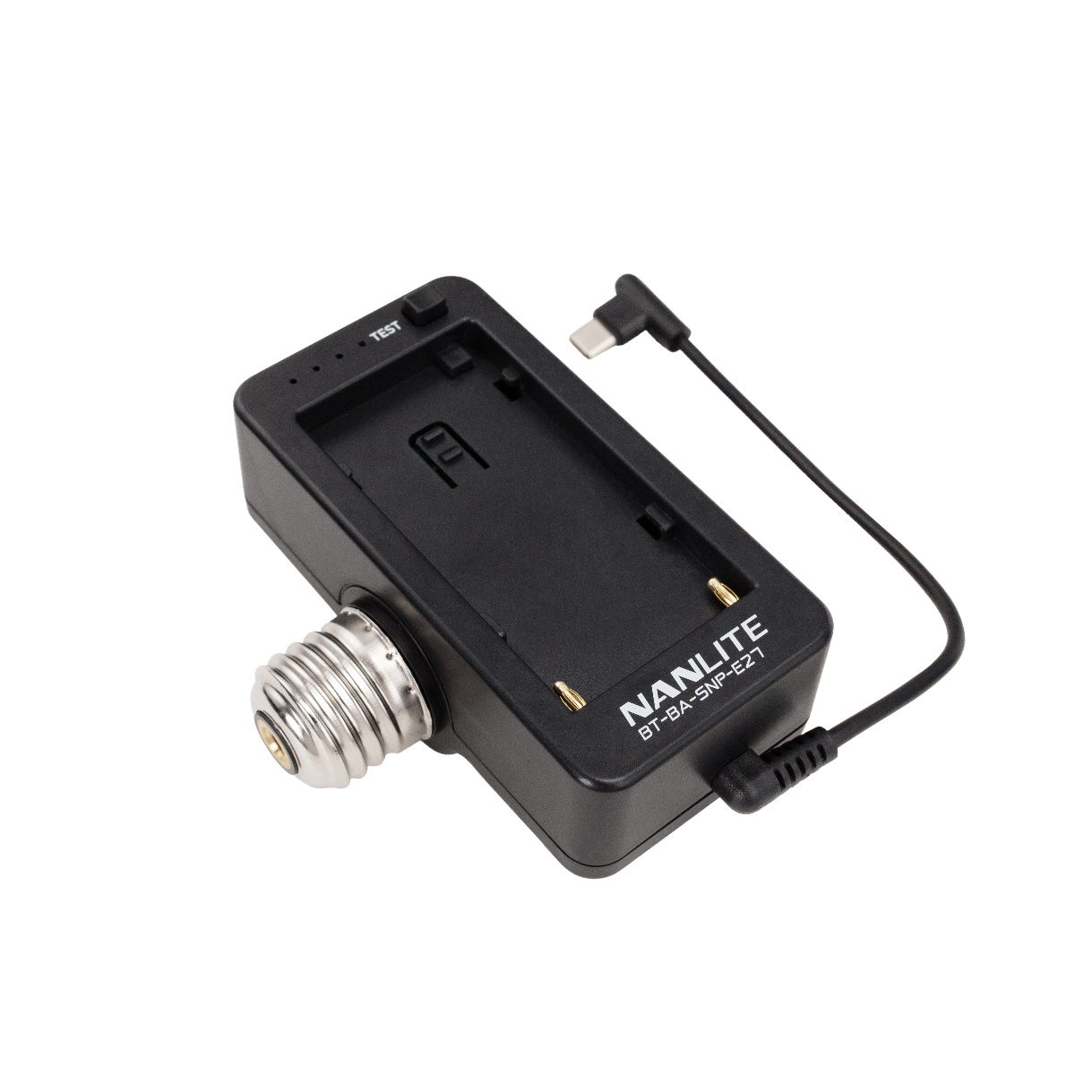 Nanlite BT-BA-SNP-E27 Batterieadapter mit E27-Fassung