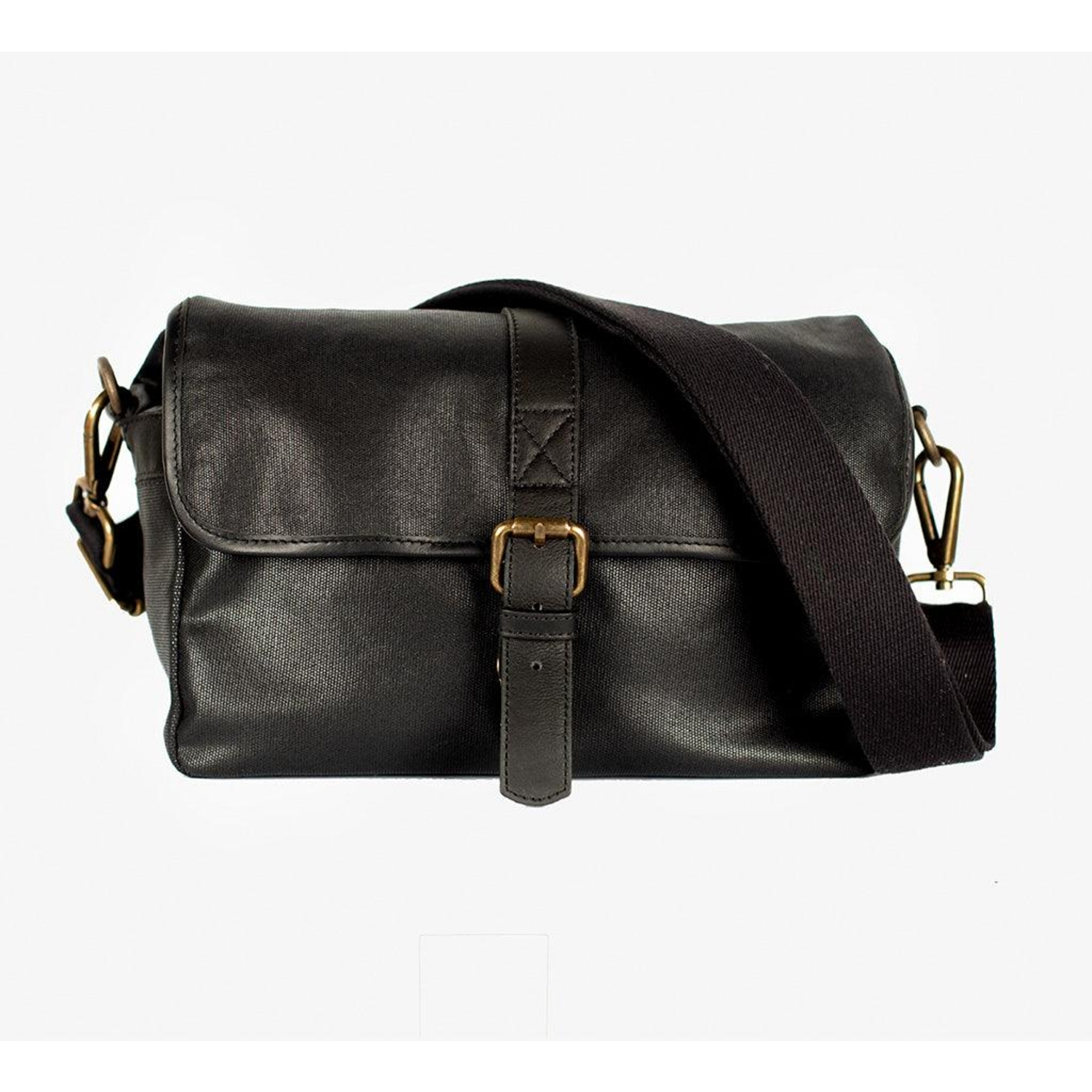 Bronkey Paris Camera Bag Waxed Canvas Black