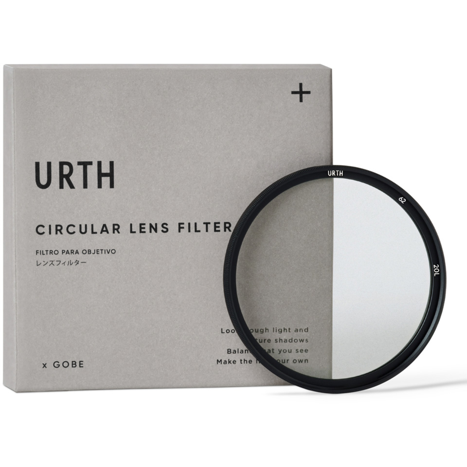 Urth 62mm Ethereal 1/4 Black Mist Objektivfilter (Plus+)