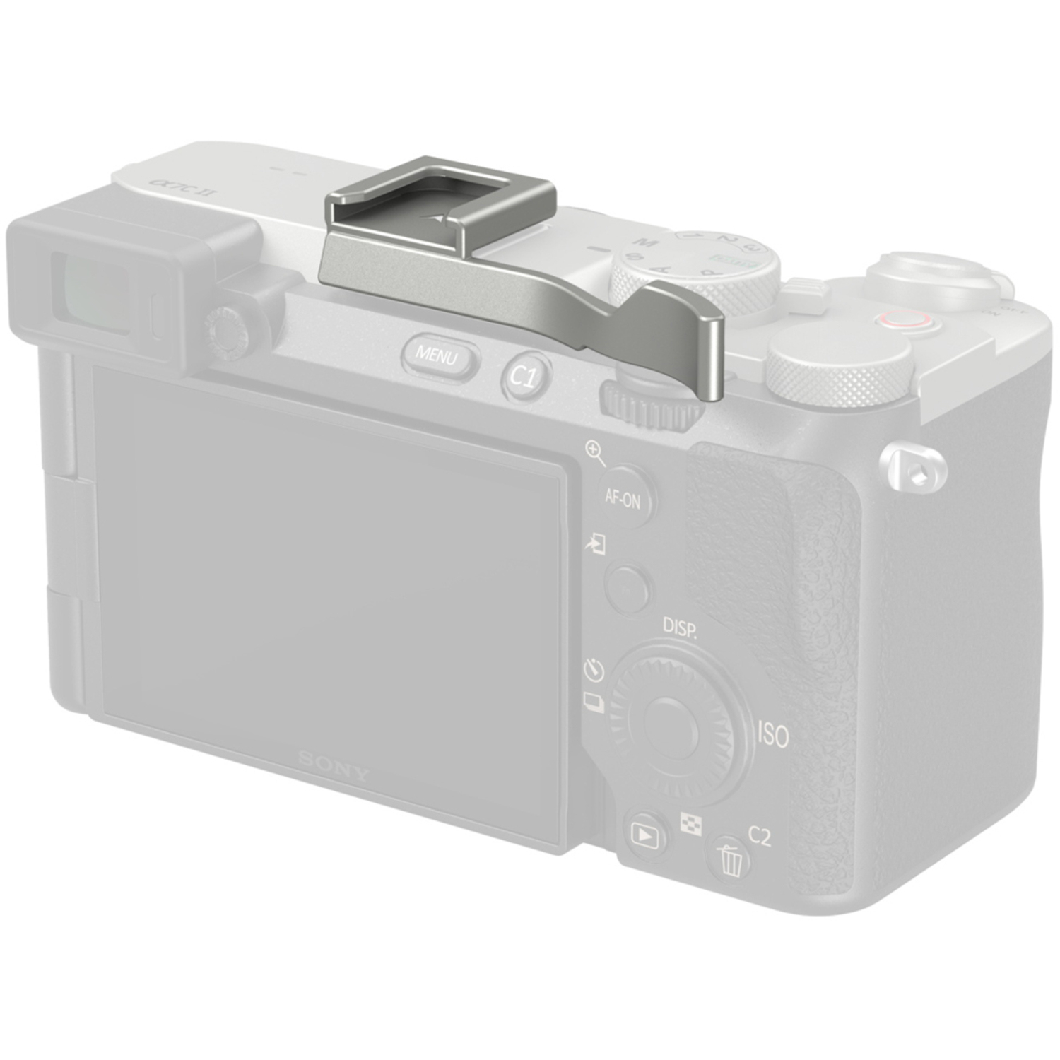 SmallRig Daumengriff 4818 silber für Sony Alpha 7C II, Alpha 7C R und Alpha 7C 