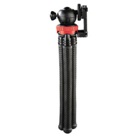 Hama FlexPro Kamera-Stativ für Smartphone/GoPro 27cm rot
