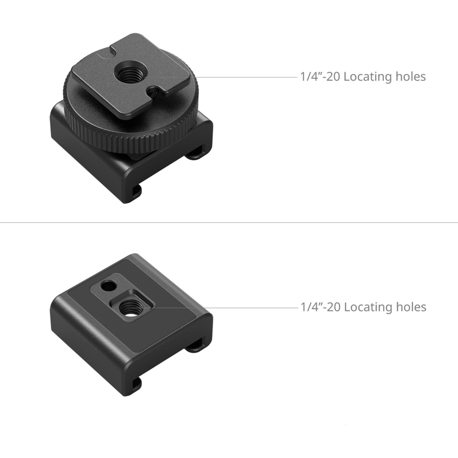 SmallRig Mikrofon-Adapter mit Cold Shoe Mount 4822