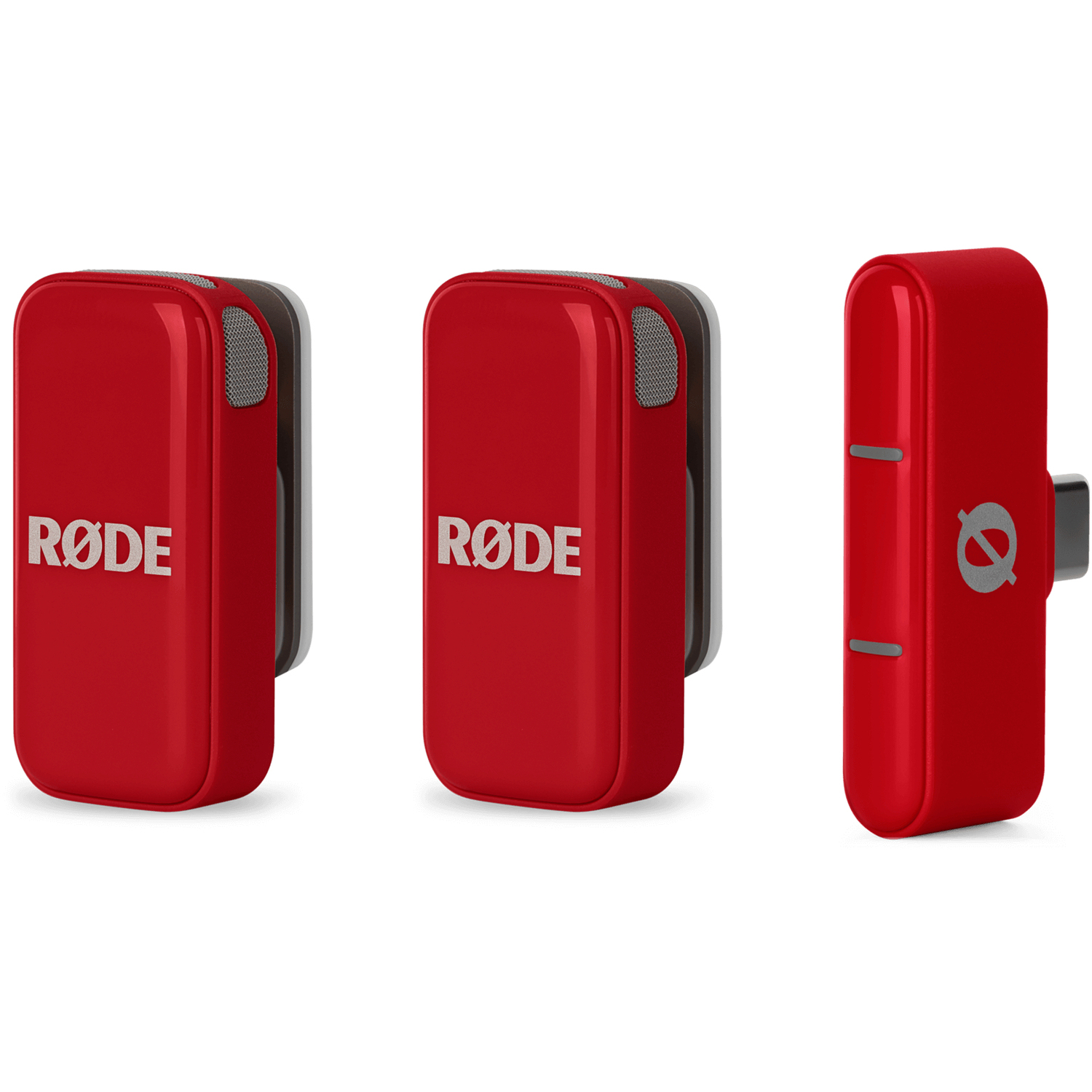 Rode Wireless Micro USB-C rot