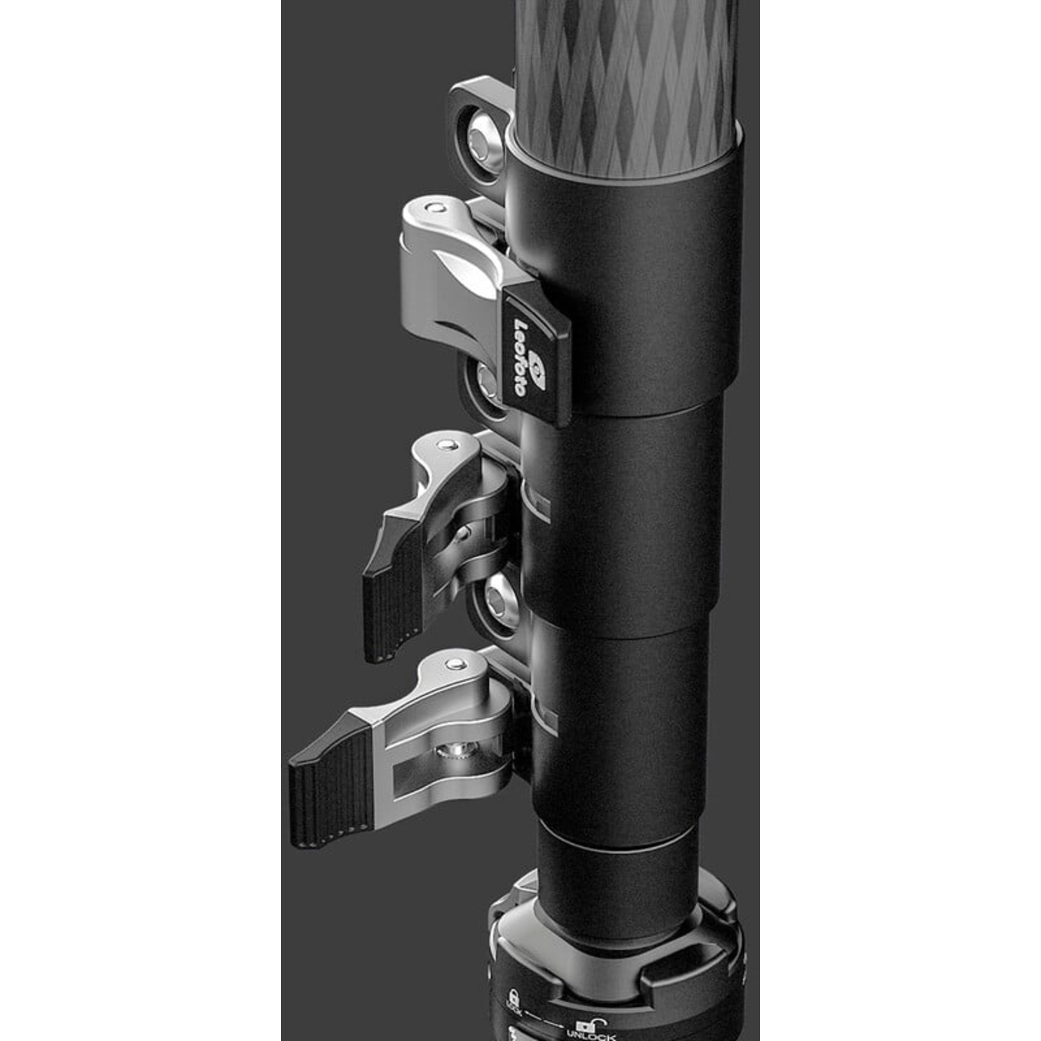 Leofoto Carbon-Einbeinstativ MV-324CL+BV-10