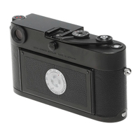 Leica M-A (Typ 127) schwarz verchromt gebraucht
