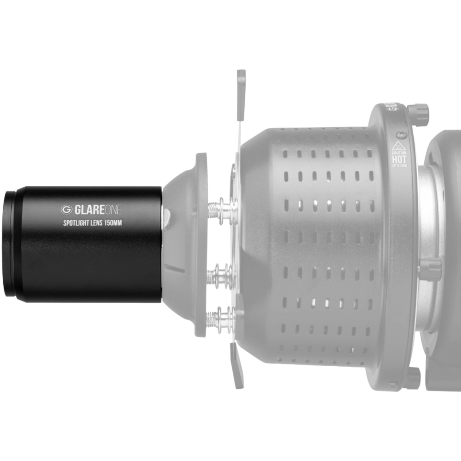 GlareOne Spotlight Projektionslinse 150mm 