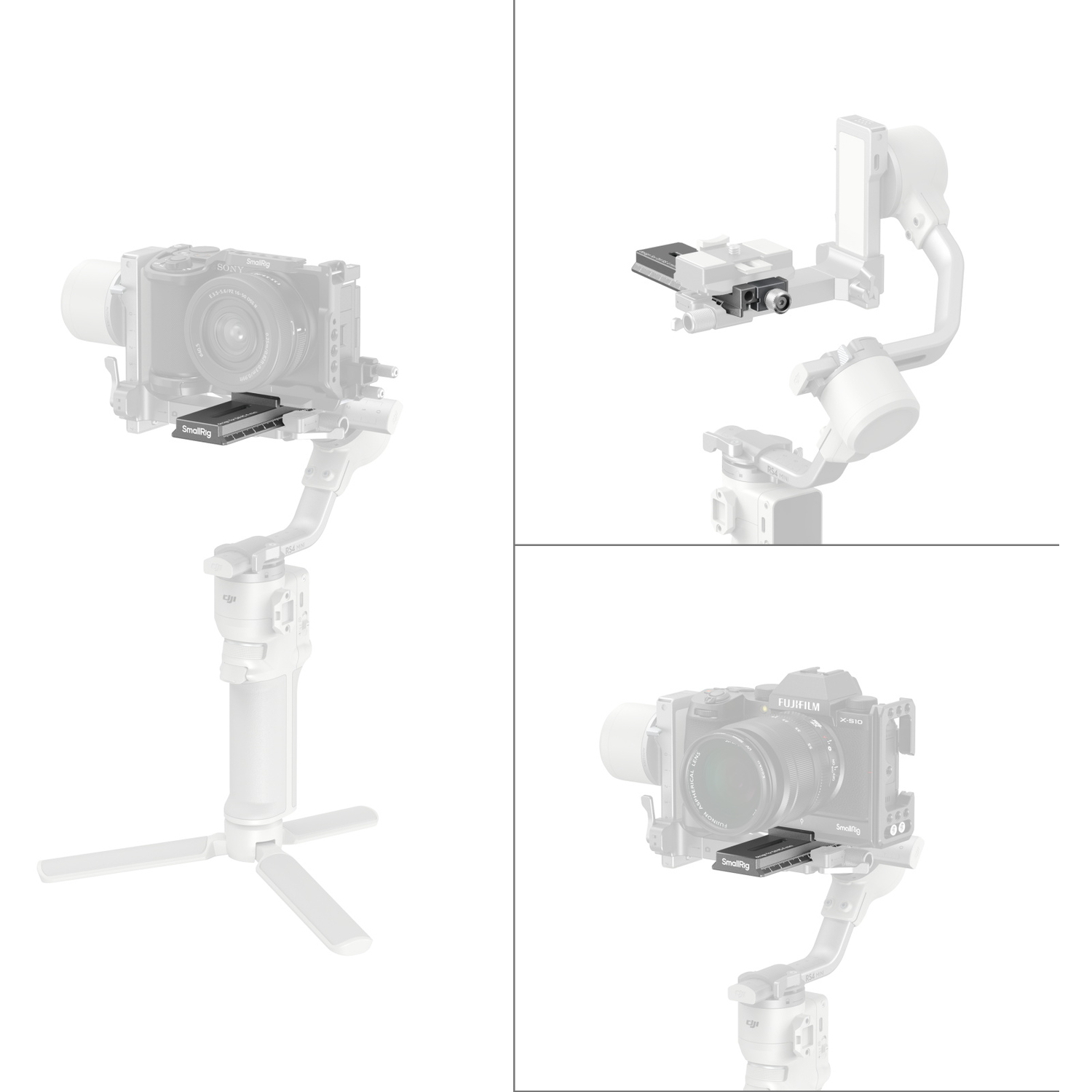 SmallRig Schnellwechselplatte 5336 für DJI RS 4 Mini
