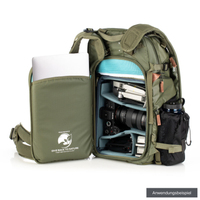 Shimoda Fotorucksack Explore v2 25 mit Mirrorless Core Unit S grün