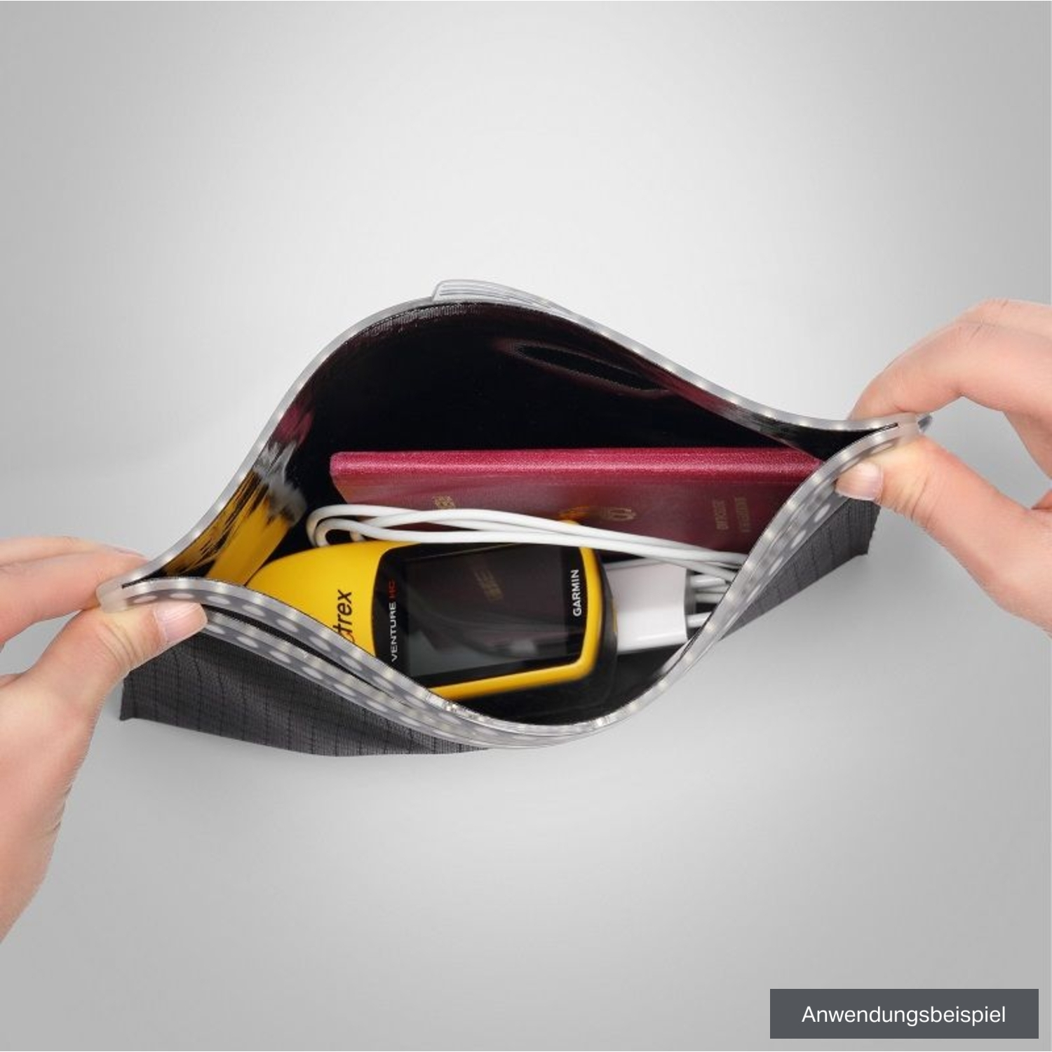 Fidlock HERMETIC dry bag L, fabric-schwarz