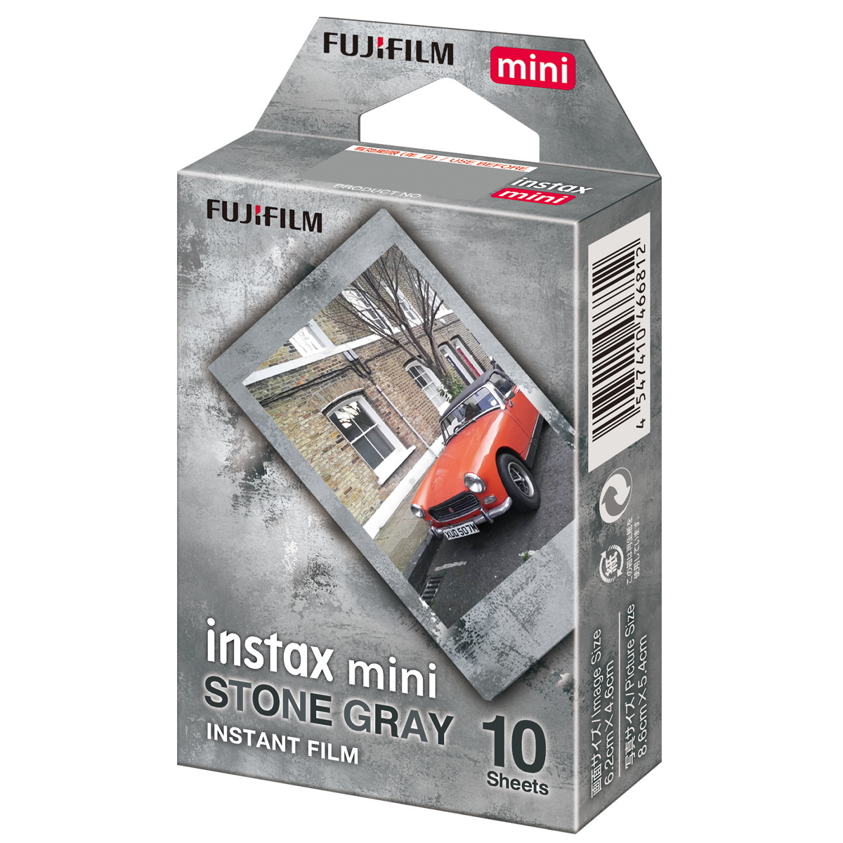 Fujifilm INSTAX mini Stone Gray WW1 Sofortbildfilm für 10 Aufnahmen