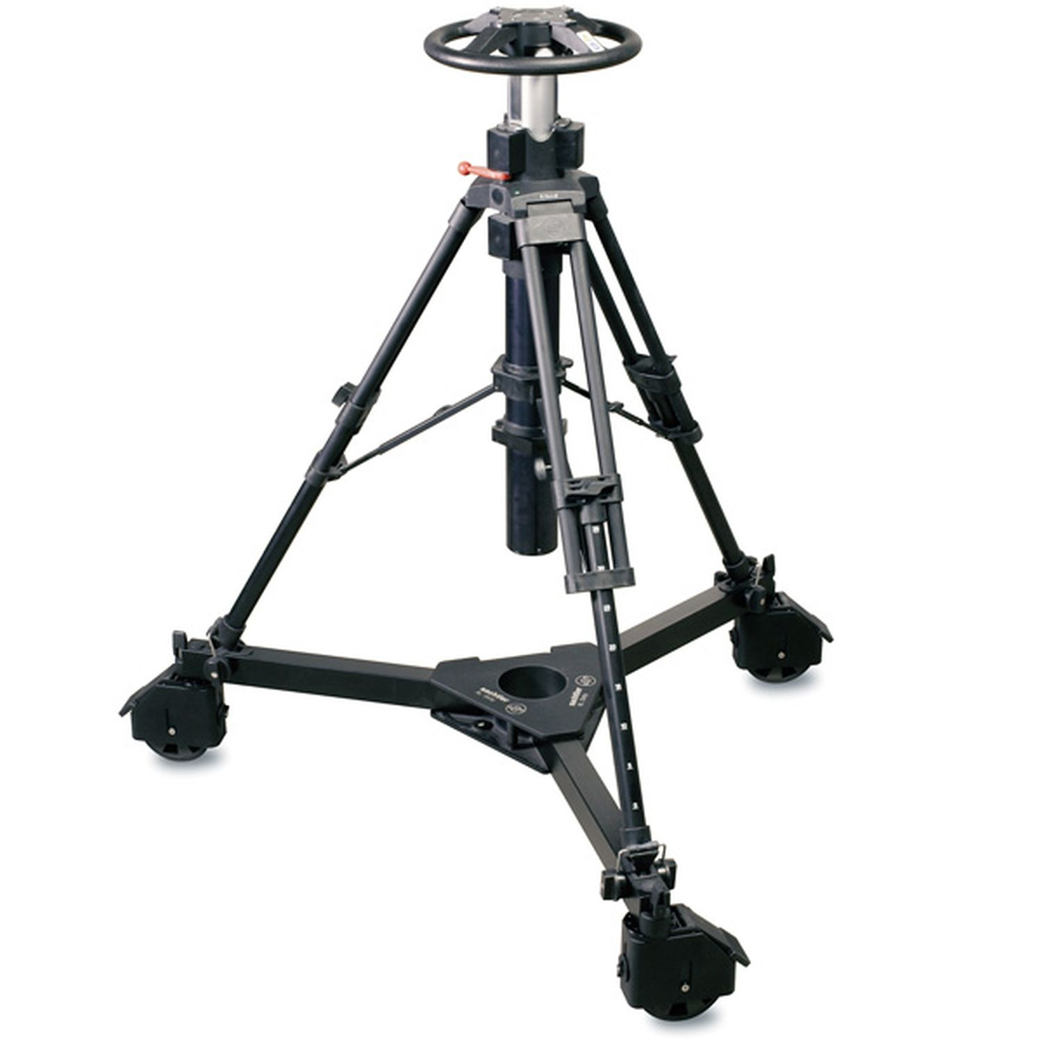 Sachtler SAC2570 System Video 25 Plus Aluminium mit Stativkopf, C III Pedestal und Multi Disc