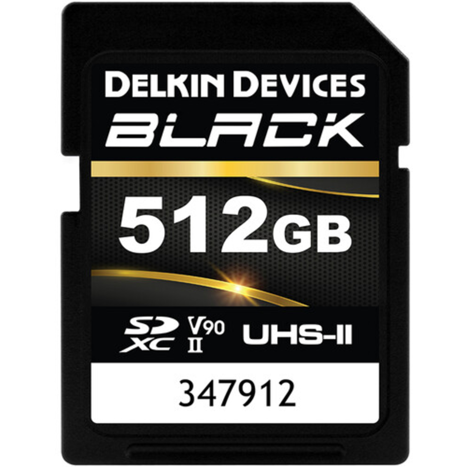 Delkin BLACK 512GB SDXC UHS-II V90