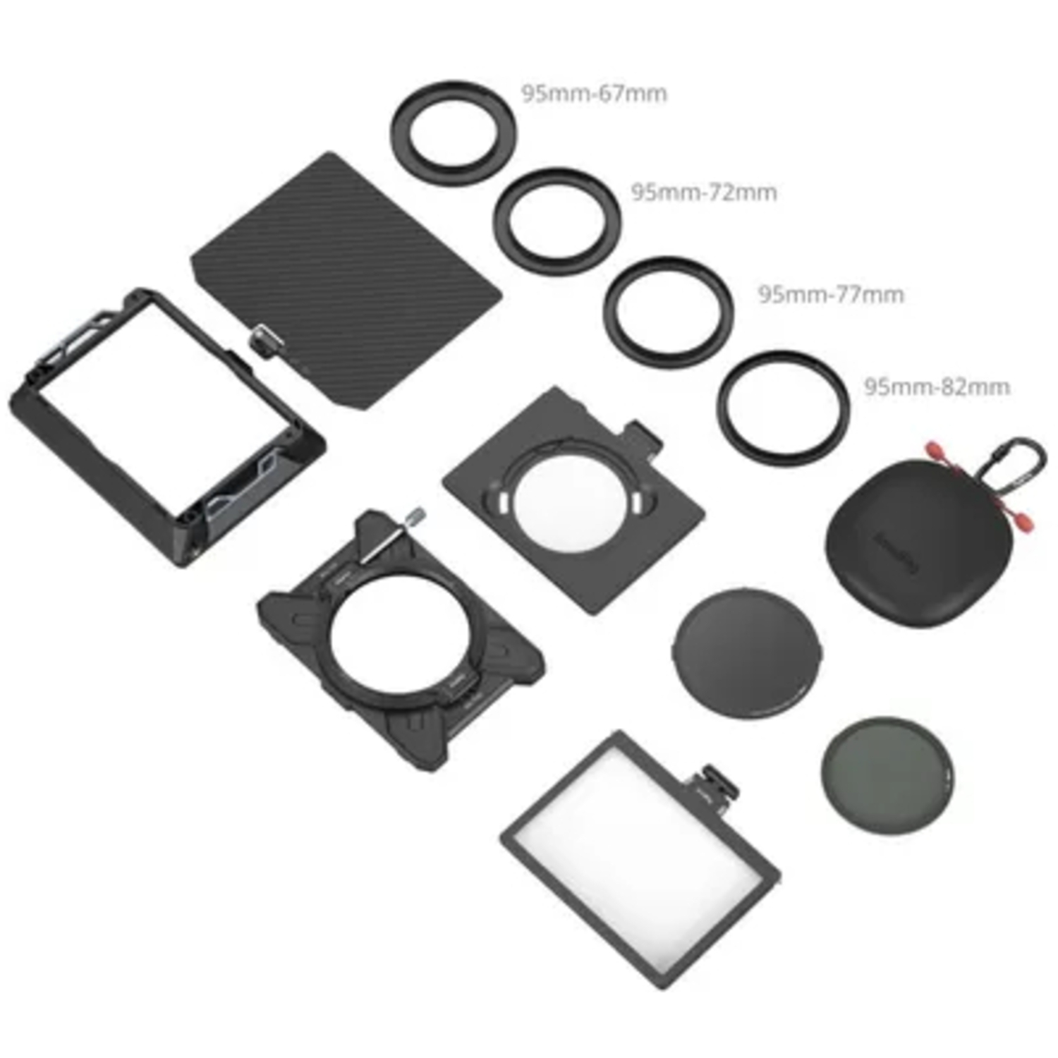 SmallRig 5011 Matte Box Set mit zwei CPL-Filtern