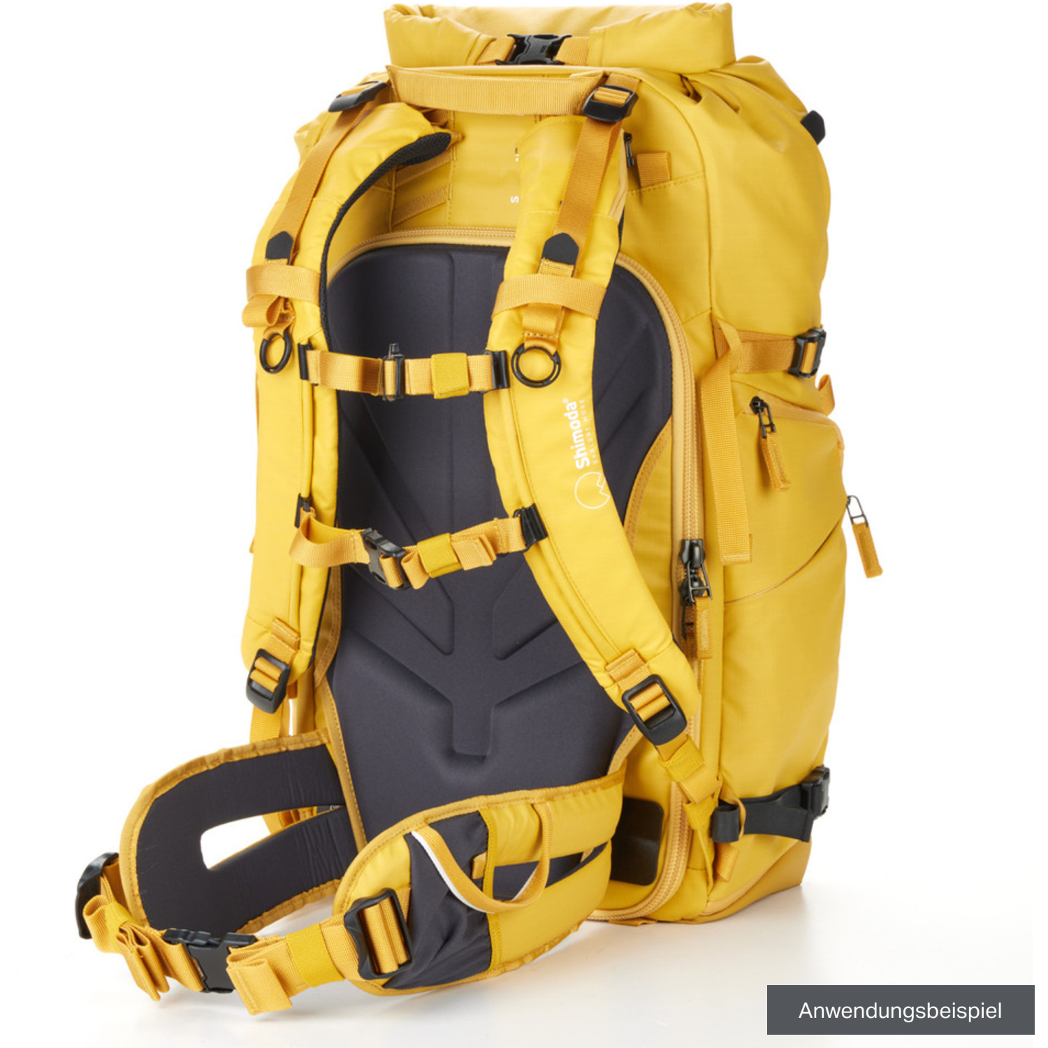 Shimoda Rucksackgurte Damen Simple Petite gelb