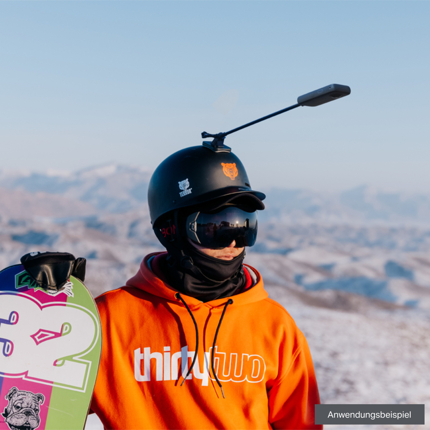 Insta360 Unicorn-Helmhalterung für Insta360 Kameras