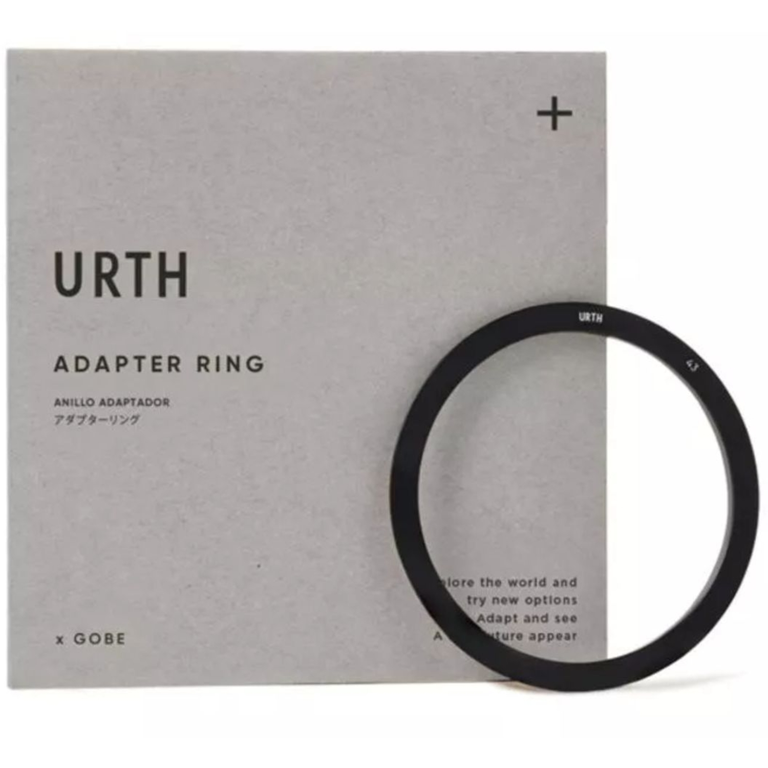 Urth 67-43mm Adapter Ring für 75mm quadratischen Filterhalter