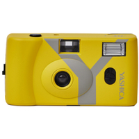 Yashica MF-1 Snapshot Art mit Film gelb 