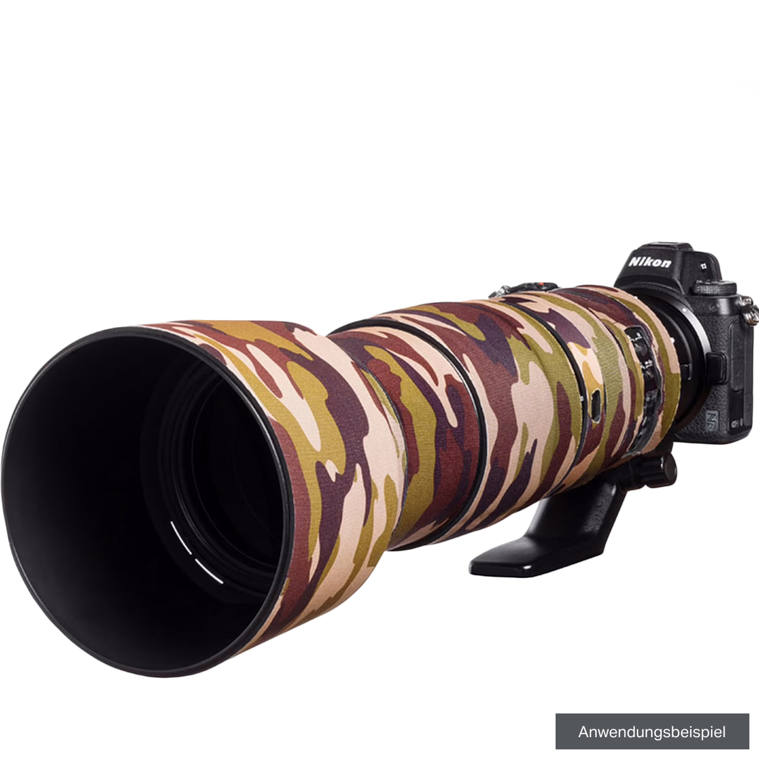 Easycover Lens Oak braun camouflage für Nikon AF-S NIKKOR 200-500mm F5.6 E ED VR