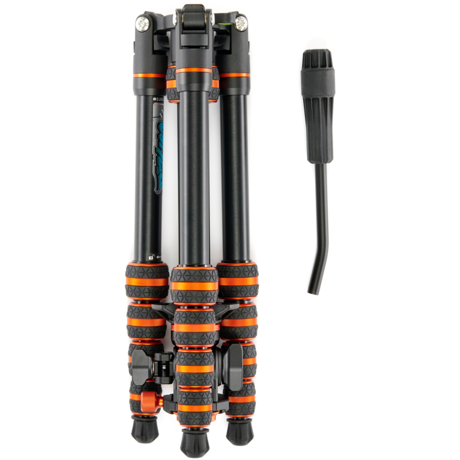 3 Legged Thing Punks Corey 2.0 & Airhed Trinity schwarz/orange