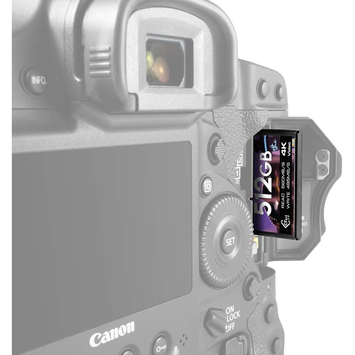 Delkin Cinema 512GB CFast 2.0