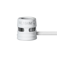 Shure Lavaliermikrofon WL184M mit TA4F-Anschluss weiß