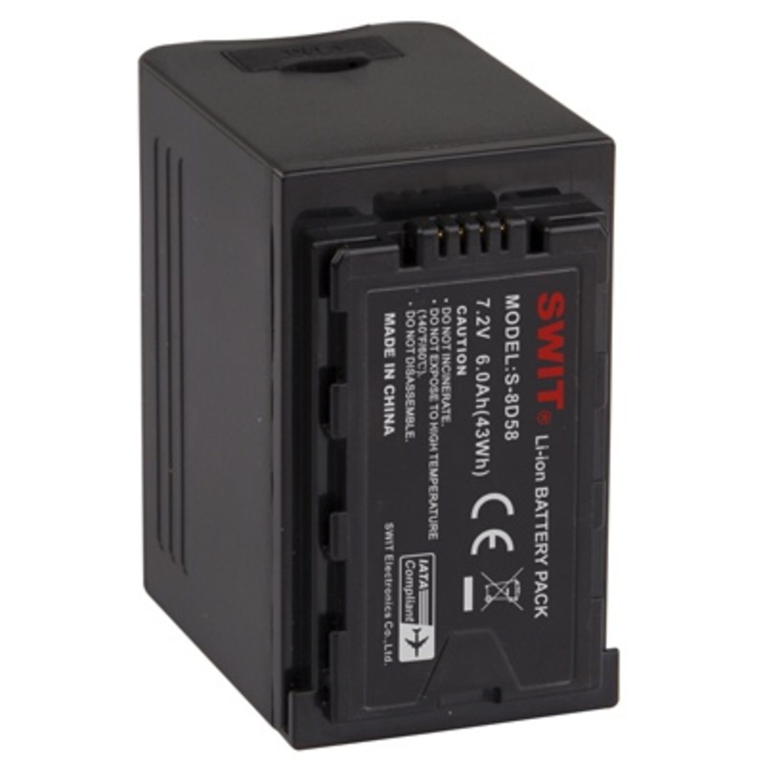 Swit Camcorder Ersatzakku S-8D58 für Panasonic VW-VBD58