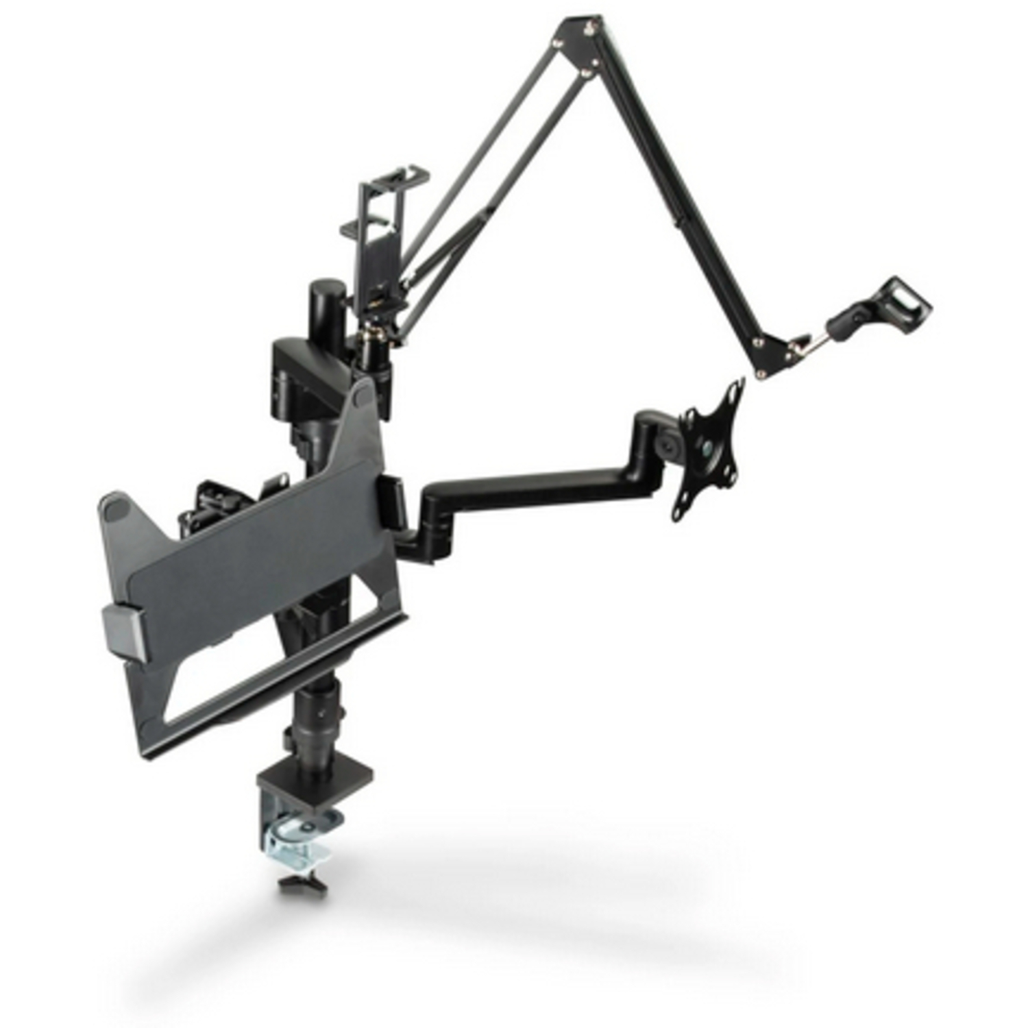 Hama Monitorhalterung mit 4 Armen für Streaming Setup