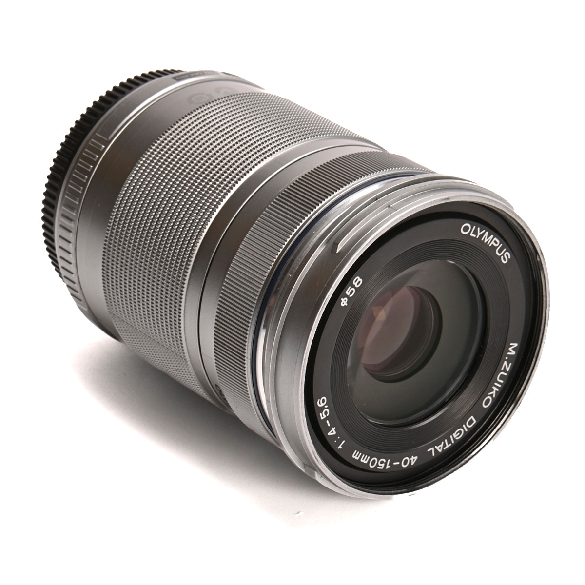 OM System M.Zuiko Digital ED 40-150mm F4-5.6 R silber gebraucht