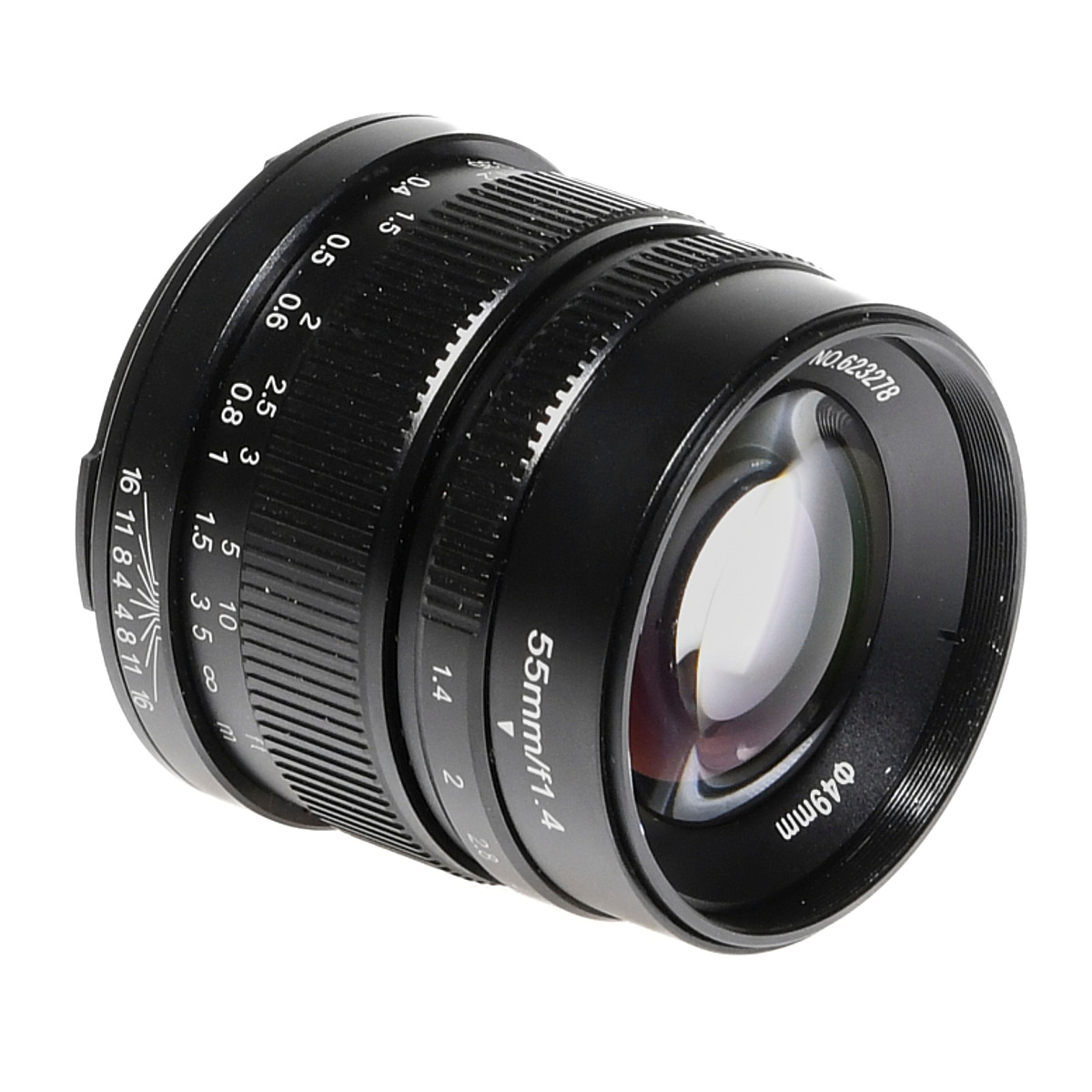 7Artisans 55 mm F1.4 Leica TL Schwarz gebraucht