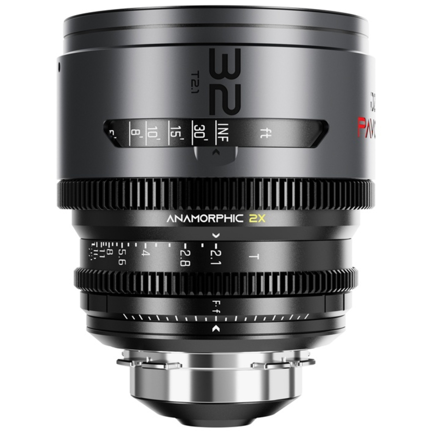 DZOFILM PAVO 2X ANAMORPHIC 32mm T2.1 Neutral Coating für PL/EF-Mount (S35) imperial Neutral Coating