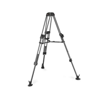 Manfrotto 645 Fast Twin Carbon Stativ mit 100/75mm Halbschale