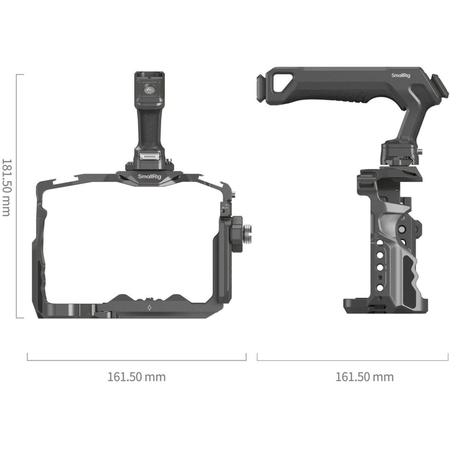 SmallRig HawkLock QR Cage Kit 4538 für Sony Alpha 7R V, IV, 7S III