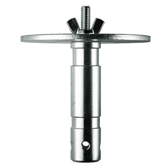 Manfrotto Zapfen 28mm mit Teller und M10-Gewinde