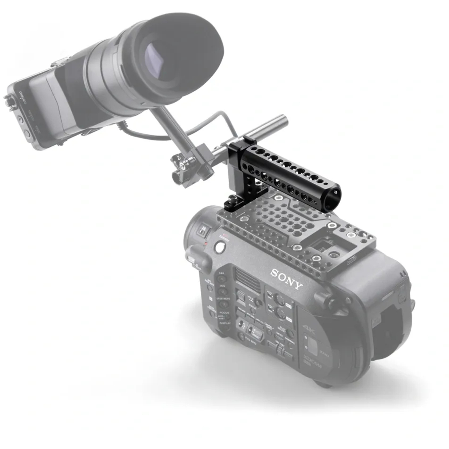 SmallRig 1638C Cheese-Topgriff mit Blitzschuh-Mount