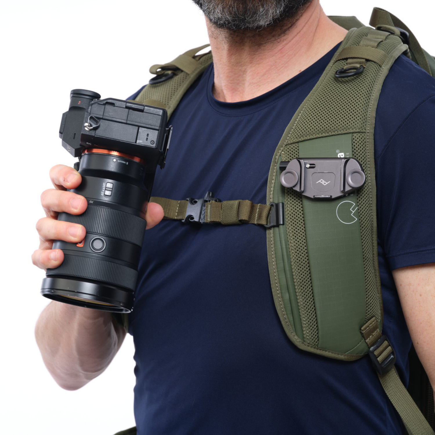 Shimoda Rucksackgurt Capture Strap Explore Armeegrün